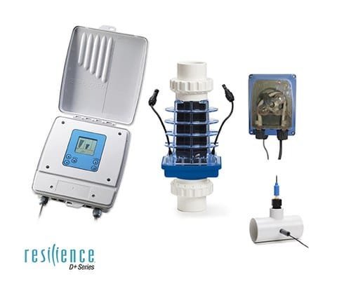 מערכת מלח מקצועית Resilience Magen D7 PLUS - ריף בריכות שחייה