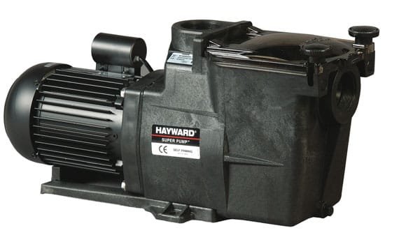 משאבת סחרור לבריכה 1 כ"ס hayward super pump - ריף בריכות שחייה