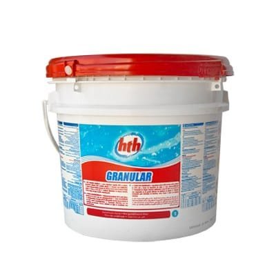 כלור גרגירים HTH היפוכלוריט בריכוז 65% - ריף בריכות שחייה