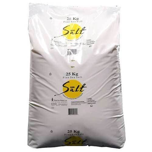 שק מלח 25 קילו - ריף בריכות שחייה
