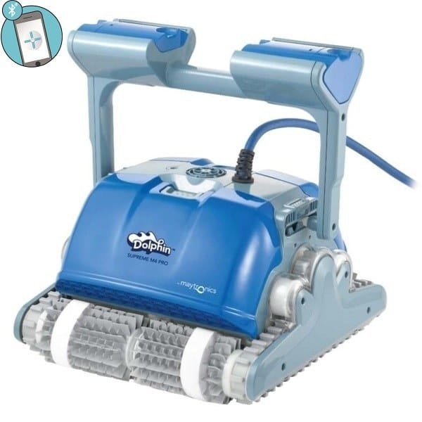 רובוט לניקוי בריכה דולפין Supreme M4 PRO - ריף בריכות שחייה